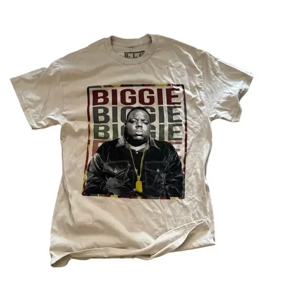 Biggie Retro B.I.G. NWOT Tshirt SZ - Picture 2 of 4